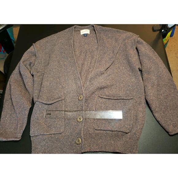 Universal Thread Speckled Cable Knit Size S Open Front Over sized Cardigan - Picture 2 of 5